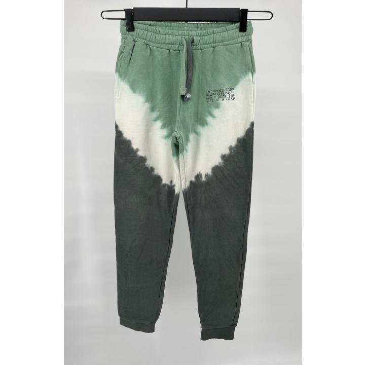 Joggingbroek Tie Dye Groen Grijs 146 / 152