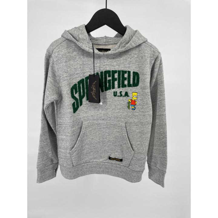 Hoodie Grijs Simpsons Maat 122
