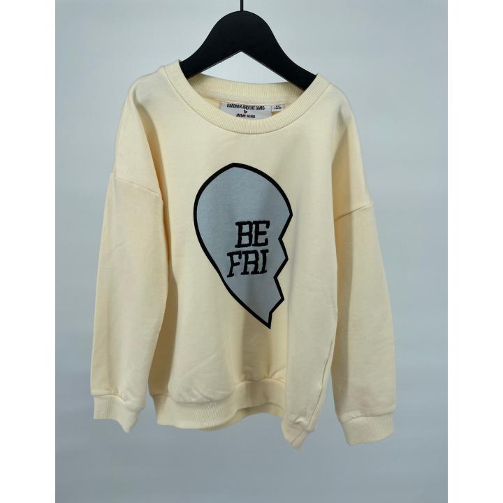 Trui Beige Best Friends - 110 / 116 - Zo goed als nieuw