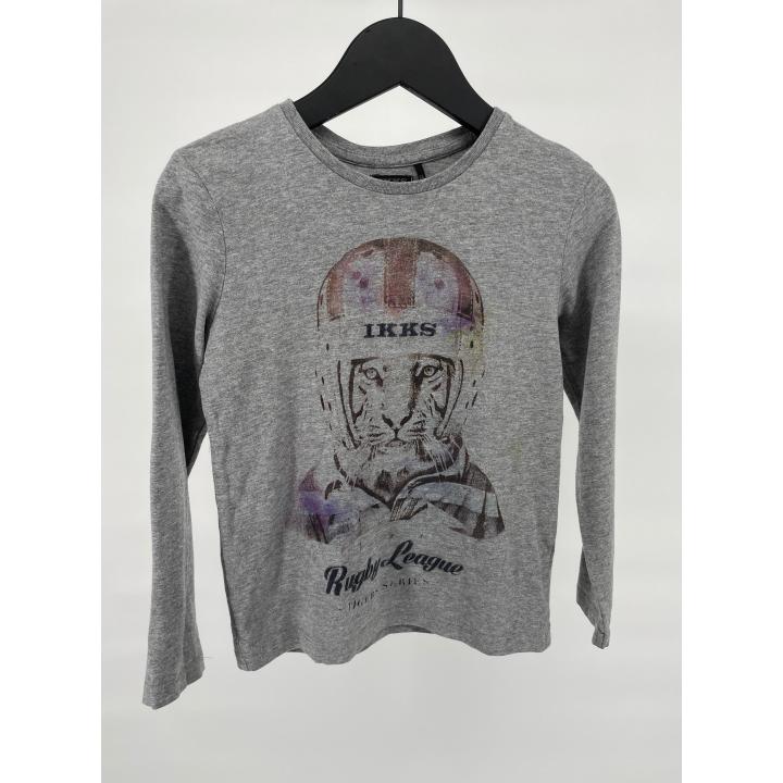 Longsleeve Grijs Rugby League Tijger Maat 116