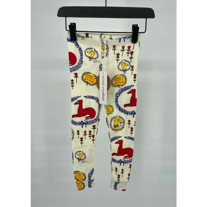 Legging Beige Honden Print - 92 / 98 - Nieuw