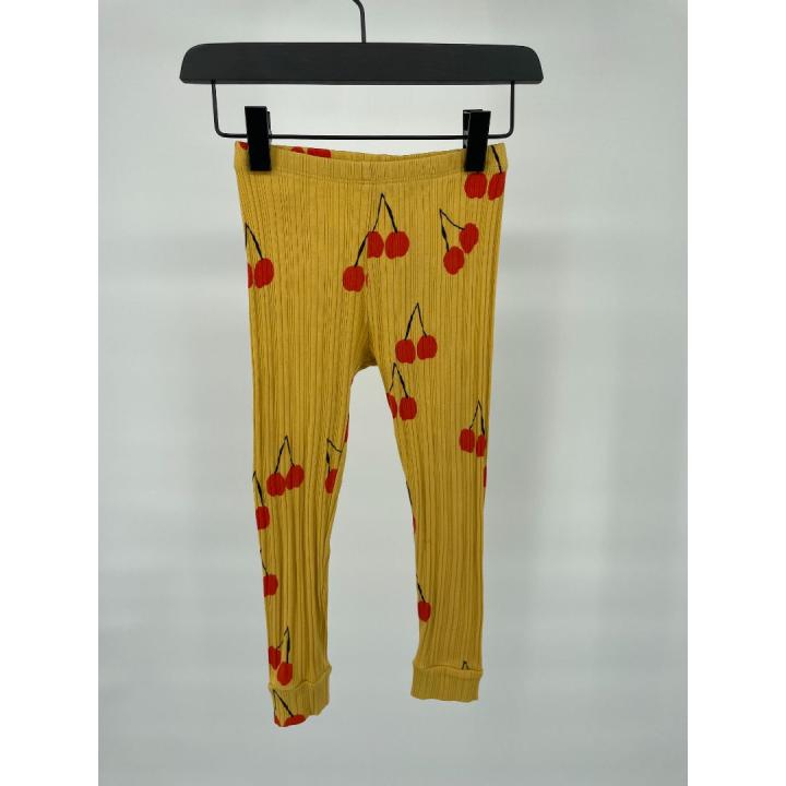 Legging Geel Kersen Maat 92 / 98
