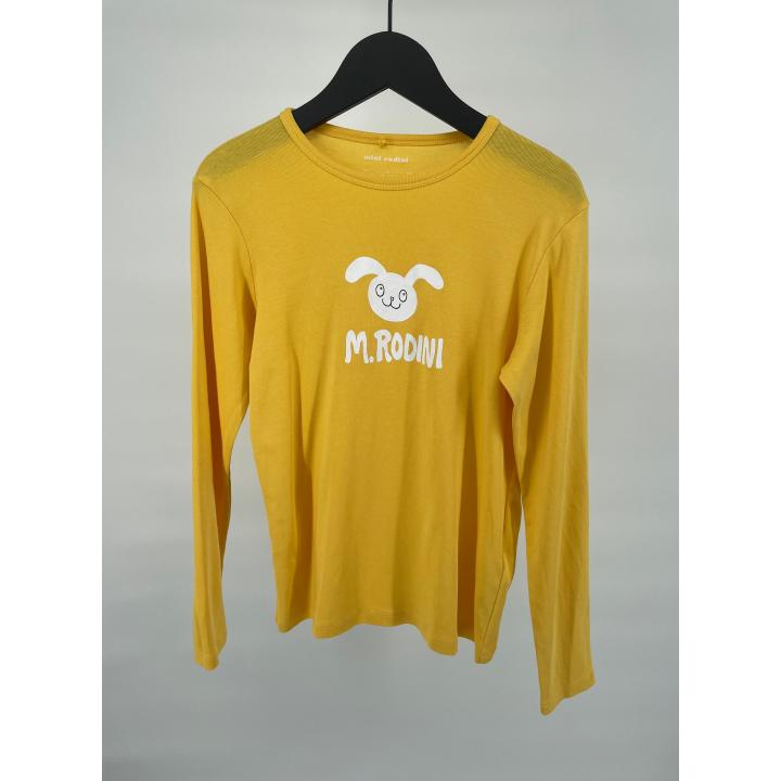 Longsleeve Geel Konijn Maat 140 / 146