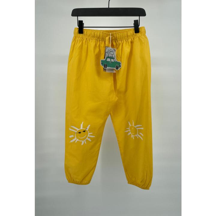 Broek Geel Zonnetjes - 122 / 128 - Nieuw