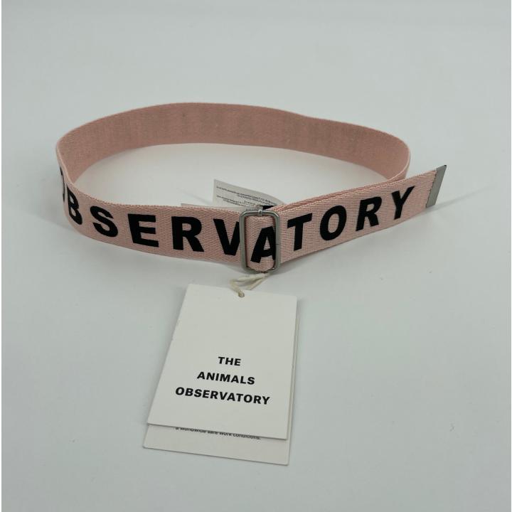 Riem Roze met Logo Tekst - Large - Nieuw
