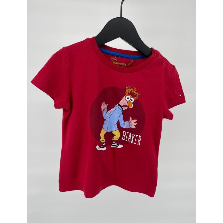 T-shirt Rood Muppets Beaker Maat 86