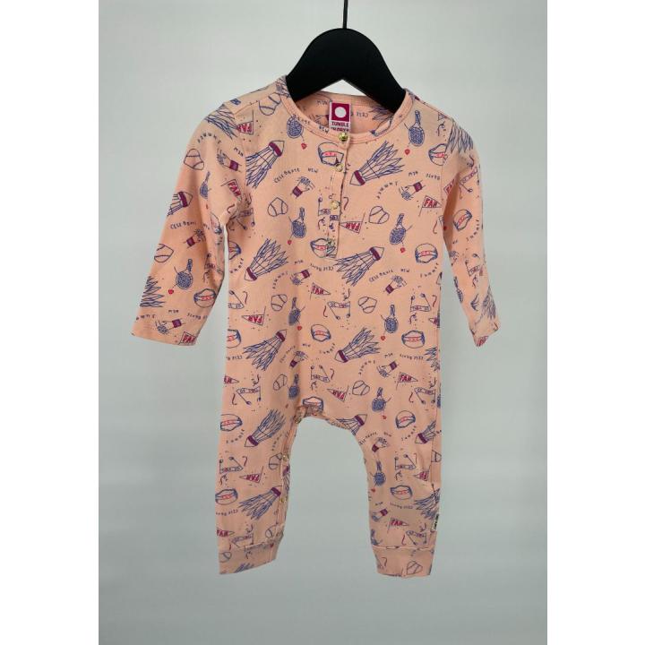 Babypak Roze met Print Maat 68