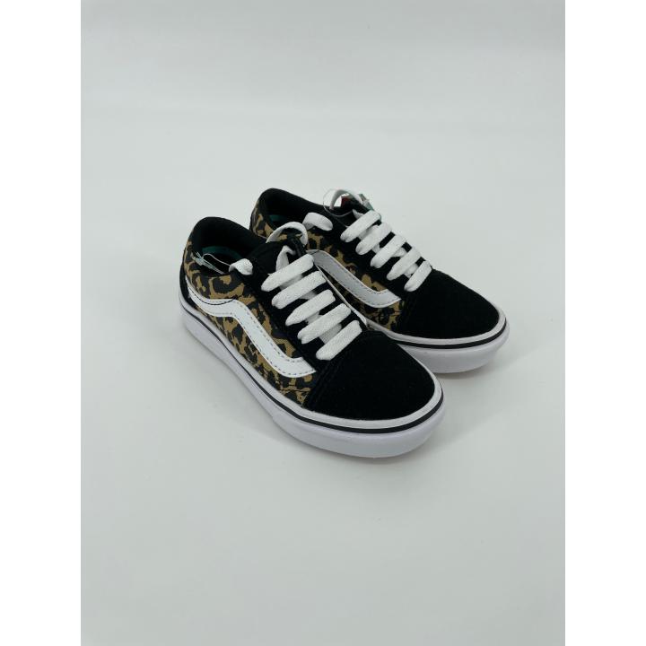 Old Skool Luipaard Zwart Bruin Maat 27