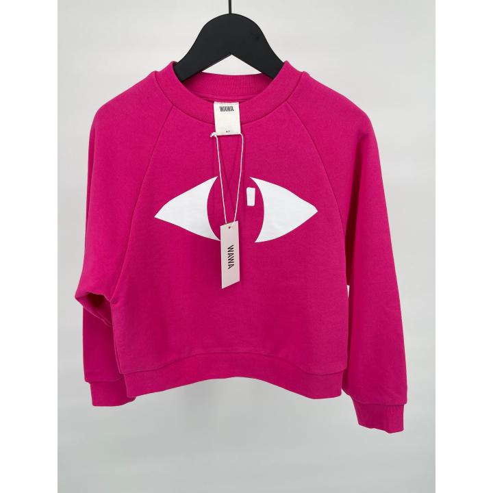 Trui Roze met Oog Maat 116 / 122