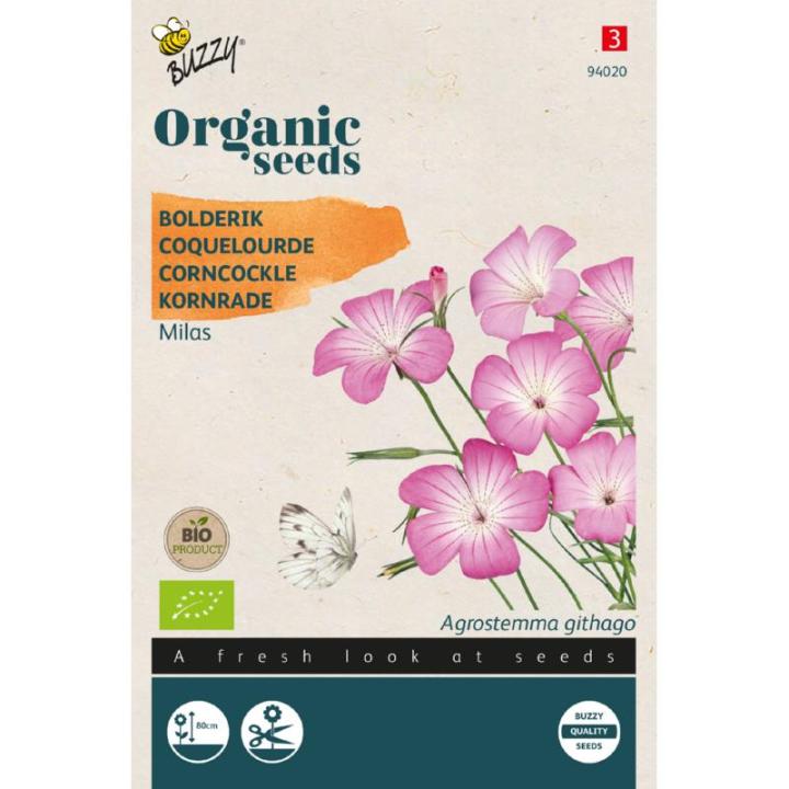 Buzzy® Organic Agrostemma Bolderik Milas (BIO)