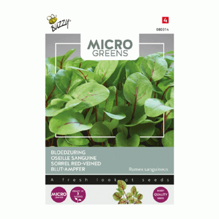 Buzzy® Microgreens, Bloedzuring