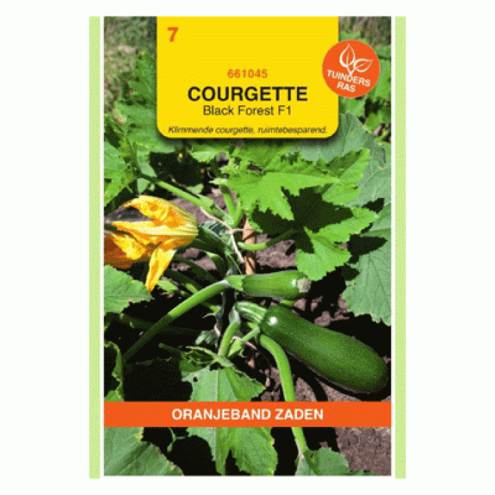 Oranjeband zaden Courgette Klimmend Black Forest F1