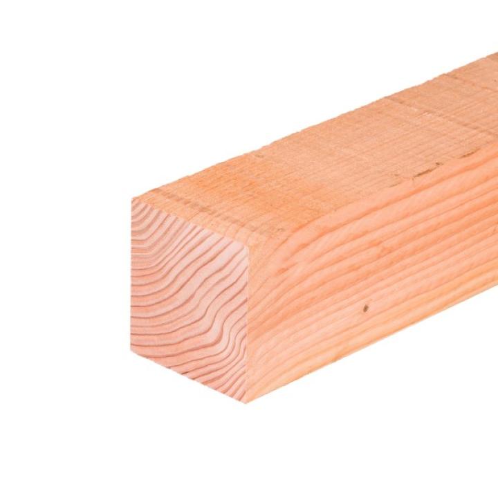 Douglas balk 100x100 mm 3 meter bezaagd