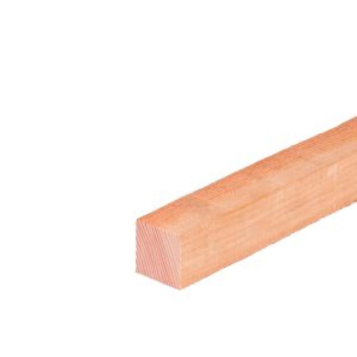 Douglas regel 50x50 mm - bezaagd 4 meter