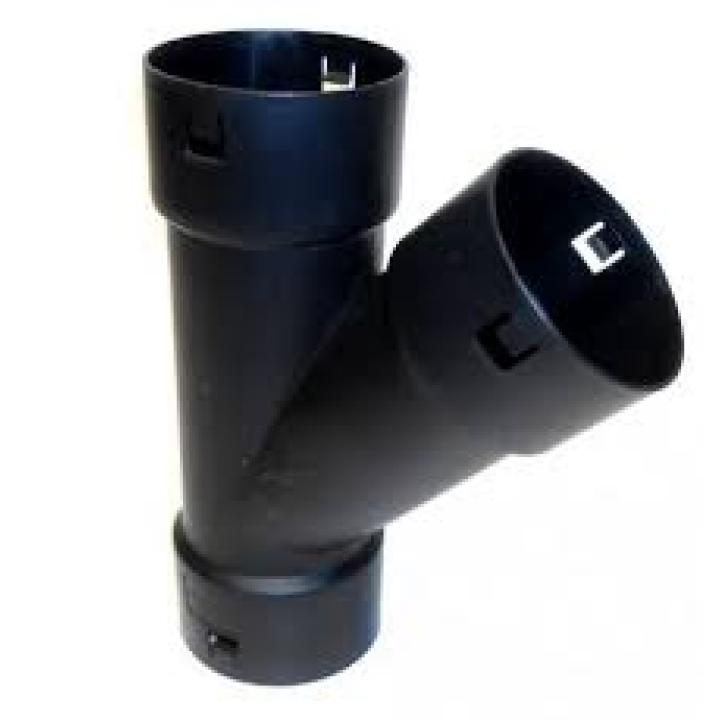 Drainage T-stuk 45° 80 mm