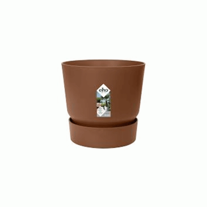 Elho Greenville rond 30 cm - Gemberbruin