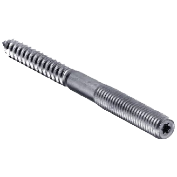 Houtdraadpen-M6x40mm