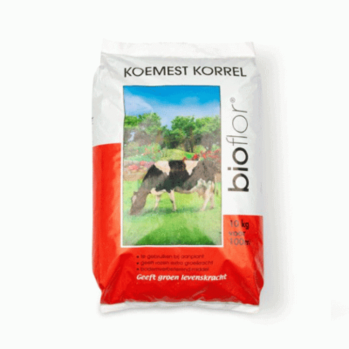 Bioflor koemestkorrel 10 kilo