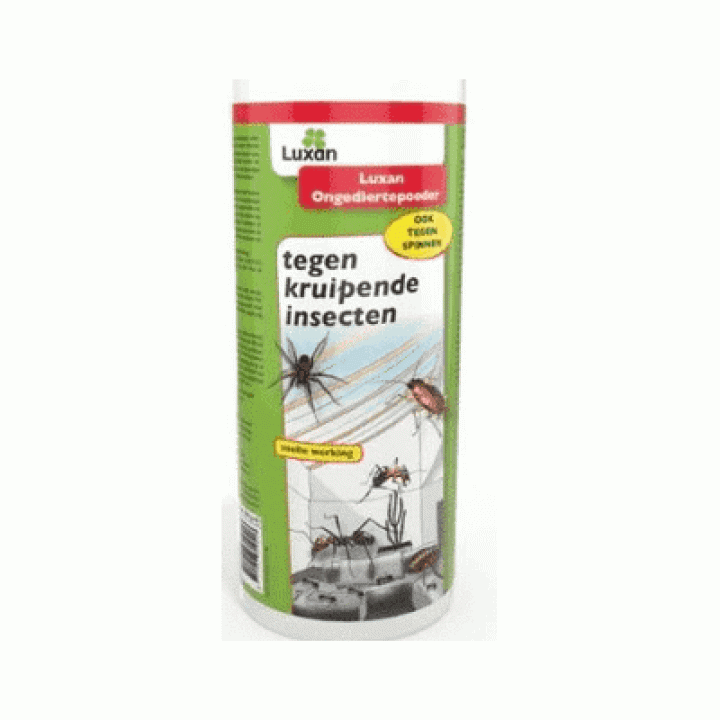 Luxan ongediertepoeder tegen kruipende insecten/spinnen 250gr.