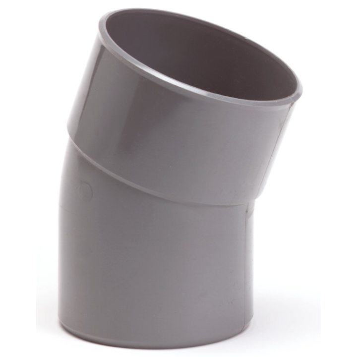 PVC Bocht 22° - 80mm
