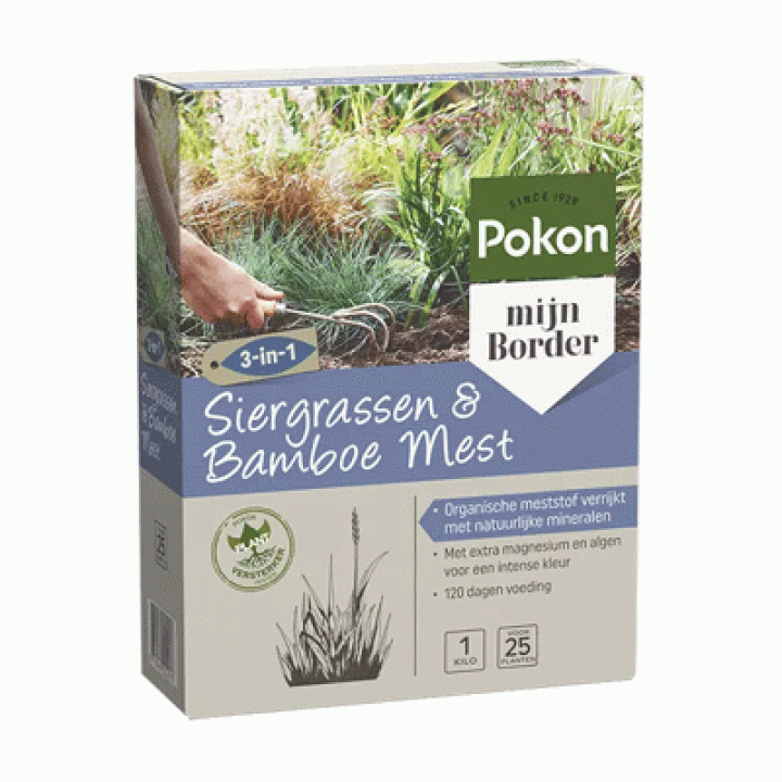 Pokon Siergrassen & Bamboe Mest - 1kg