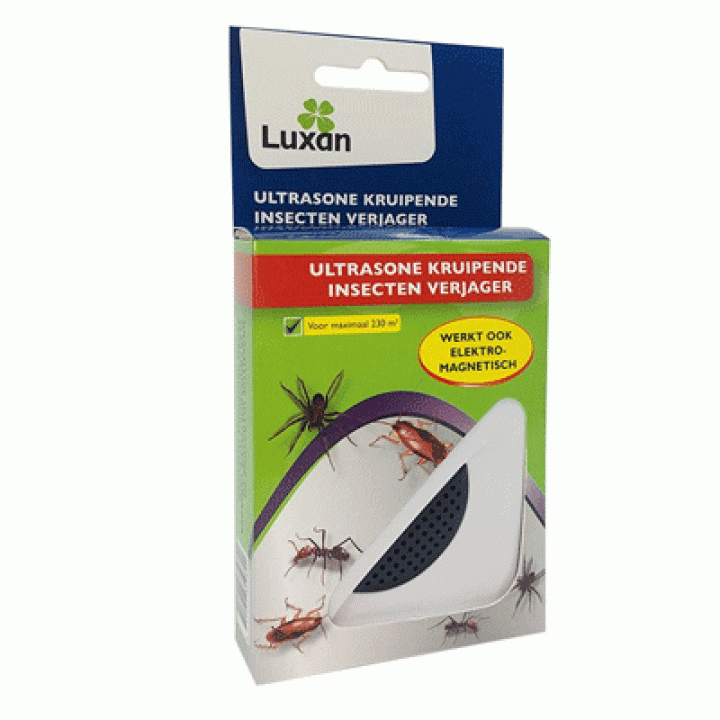 Luxan Ultrasone kruipende insecten verjager 230m2