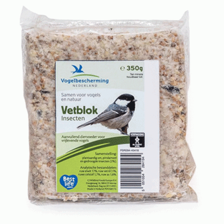 CJ Wildlife Vetblok Insecten 350 gram