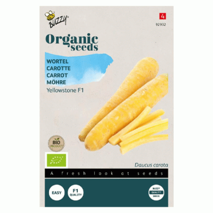 Buzzy® Organic Wortel Yellowstone F1 (BIO)