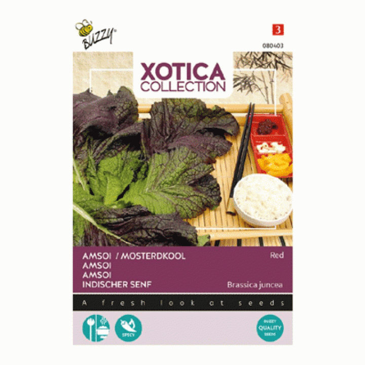 Buzzy® Xotica Rode Amsoi of Mosterdkool