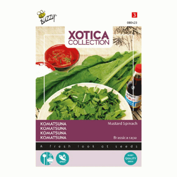 Buzzy® Xotica Komatsuna, Mustard Spinach