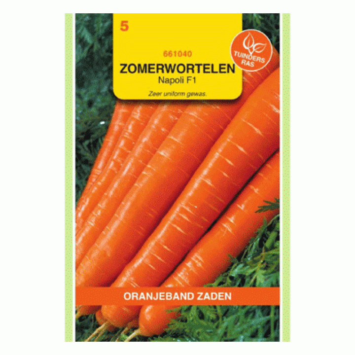 Oranjeband zaden Zomerwortelen Laguna F1