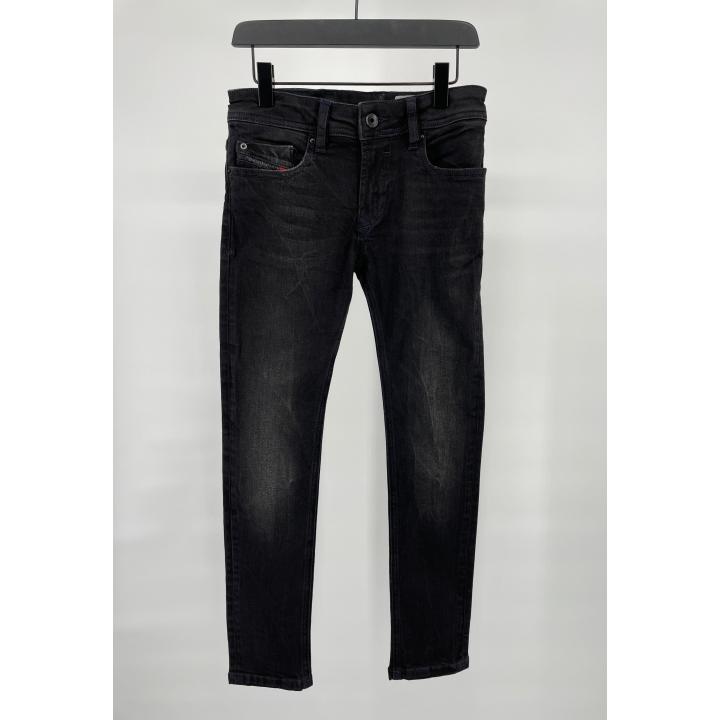 Skinny Jeans Zwart Sleenker Maat 128