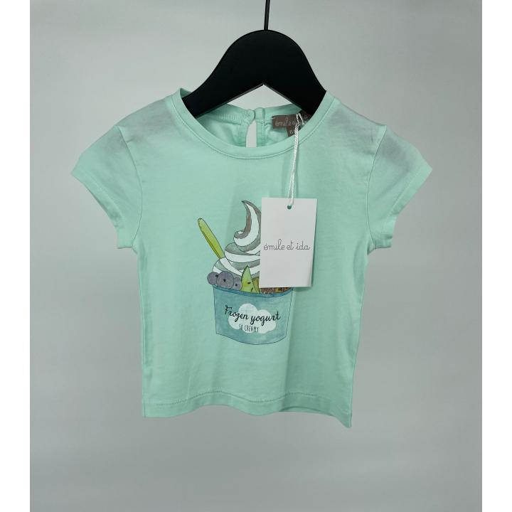 T-shirt Mint Groen Frozen Yoghurt Maat 68