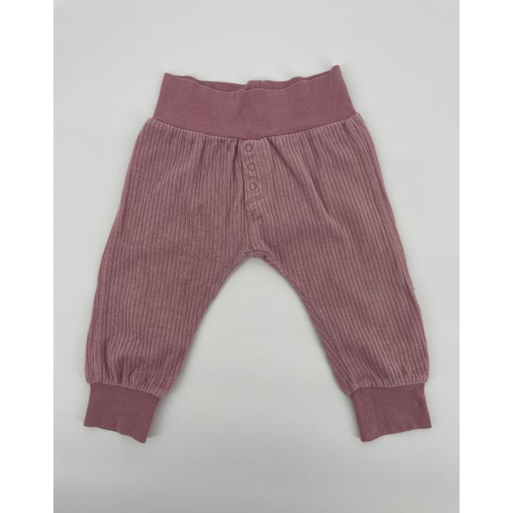 Broek Roze Rib Maat 74