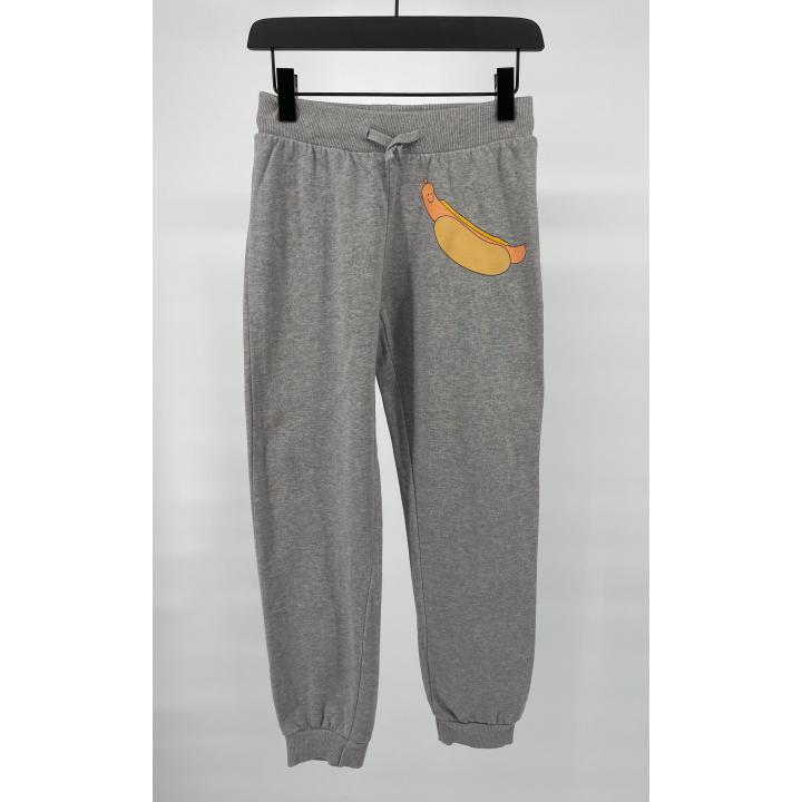 Joggingbroek Grijs Hot Dog Maat 116 / 122