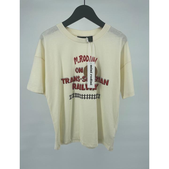 T-shirt Beige Trans Siberie Railway Maat 140 / 146