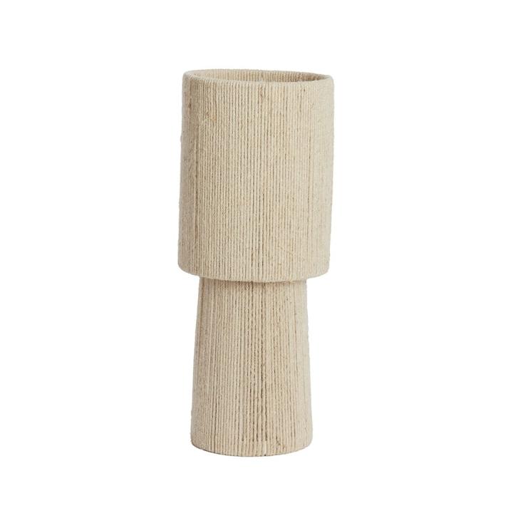 Tafellamp Pitino jute cream 21,5x54,5 cm