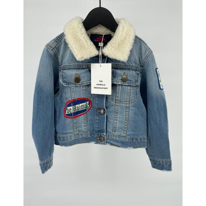 Spijkerjasje Blauw Denim Maat 98