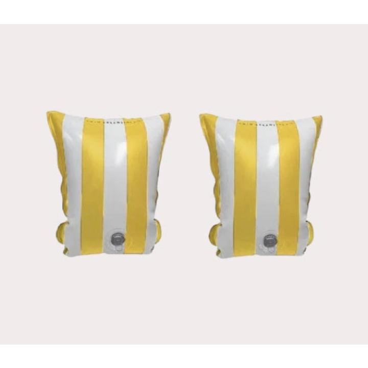 Swim Essentials Zwembandjes Gele / Witte strepen
