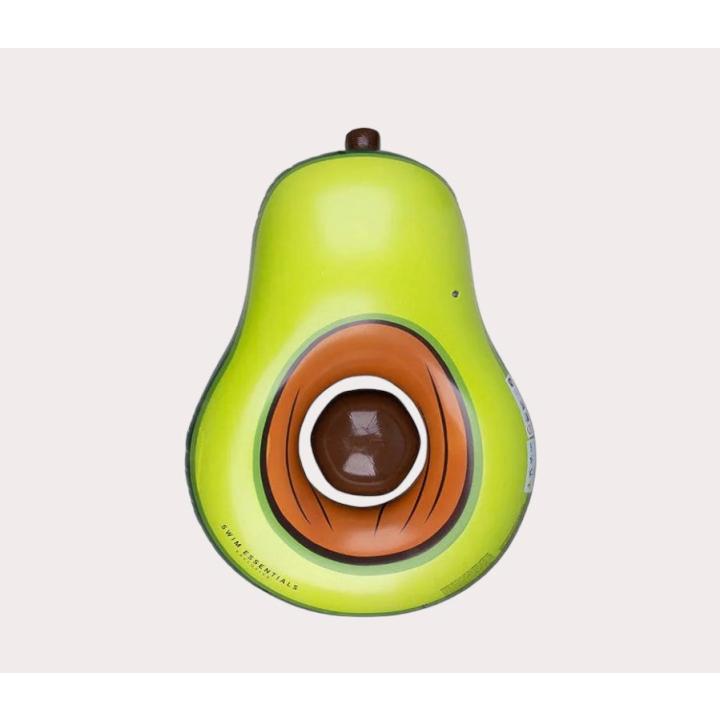 Swim Essentials Avocado Luchtbed met pit