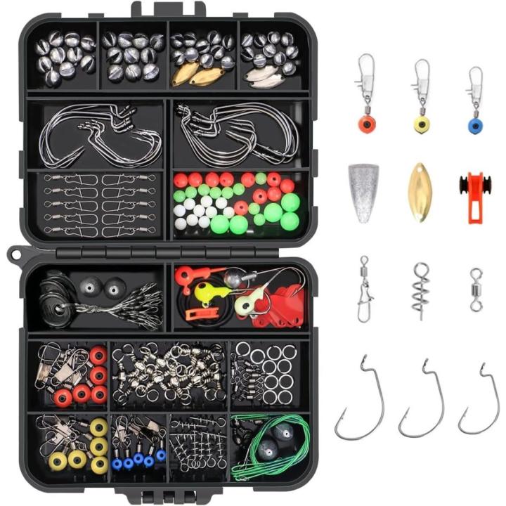 Onmisbare vishaken kit voor elke vissessie! - 191pcs