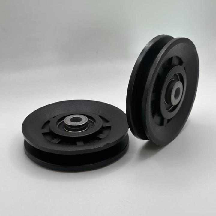 2Pcs Universele Gym Katrol Wiel 90Mm, Lager Katrollen Voor Kabel Machine Fitness Apparatuur Reserveonderdeel Water Proof