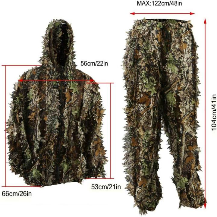 Ontdek het ultieme ademende camouflage pak - Ghillie suit: jouw perfecte verborgen wapen! - M