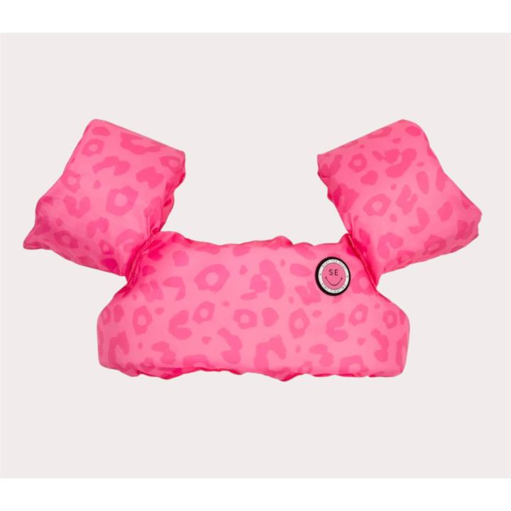 Swim Essentials Puddle Jumper Roze Panterprint