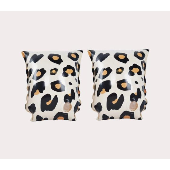 Swim Essentials Zwembandjes Beige Panterprint - 0-2 Jaar