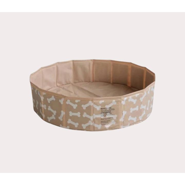 Swim essentials Zwembad voor honden 80cm Beige Botjes