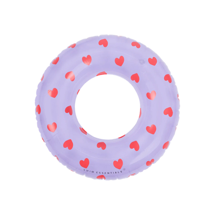 Swim Essentials Zwemband Lila Hartjes  55 cm
