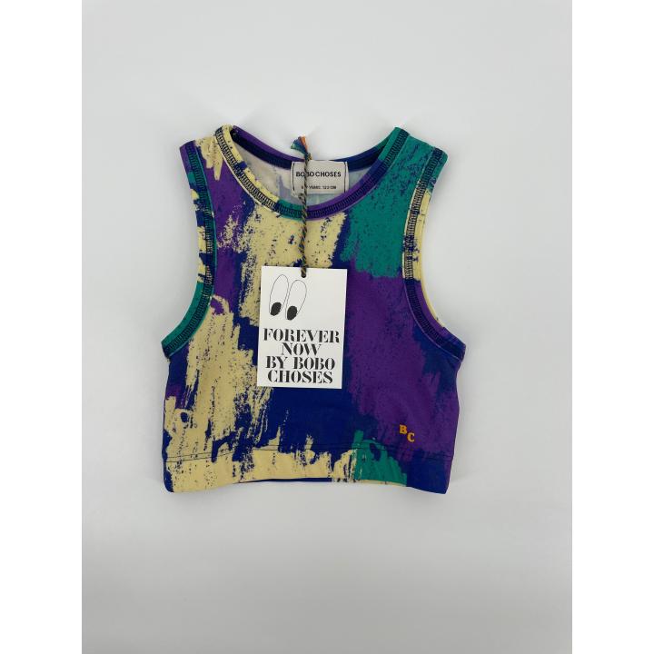 Tanktop Sport Paars Multi Color Maat 116 / 122