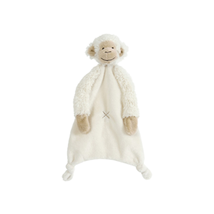 Happy Horse Knuffeldoekje Aap Mickey Wit