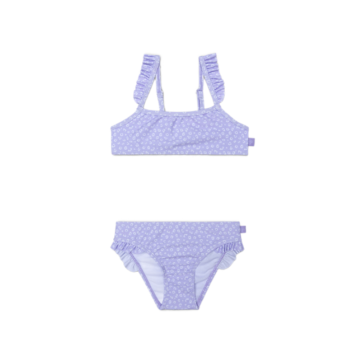 Swim Essentials UV Bikini Lila Panterprint - 86/92